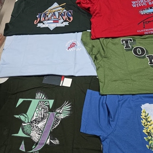 T-shirt imprimé pour homme de qualité supérieure, marque originale, lot de stock de suppression de commande en provenance du Bangladesh, vente en gros - Product Image 4