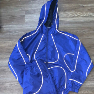 Custom Made Windbreaker Hoodie and Sweatpants Sets Lightweight Waterproof Windproof Men Sweatsuit Tracksuit Haus Industries - Product Image 1