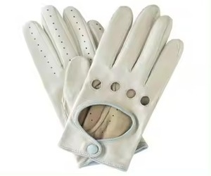 Guantes de Conducción Profesionales de Alta Calidad, Material de Cuero Fino, Mejor Precio con Impresión de Logotipo Personalizado del Fabricante - Product Image 1