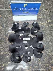 Extensiones de cabello humano vietnamita de doble trama con ondas corporales virginales 100% de alta calidad, sin enredos, sin máquina arrojada, cabello al por mayor - Product Image 6