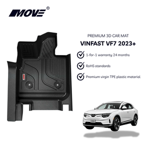 Tapis de voiture TPE direct d'usine pour VinFast VF7 2023 + antidérapant durable tout temps de haute qualité fabriqué au Vietnam - Product Image 2