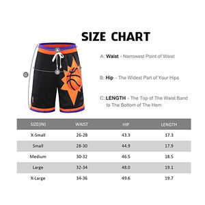 Shorts de basket-ball et de football en mesh pour adultes, service OEM, sublimation, taille élastique, séchage rapide - Product Image 6