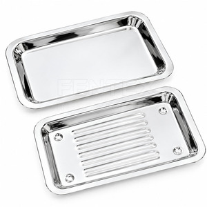 Nouvel ensemble de 2 instruments médicaux de qualité supérieure, plateau de scalpel, outils de laboratoire, instrument dentaire vétérinaire - Product Image 1