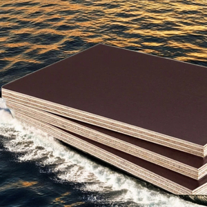Top Selling Versatile Eco-friendly 15/18/21mm <b>Film</b> Faced Rubber Core Plywood Waterproof Vietnam-Made Birch Melamine MDF Board E1 - Product Image 1
