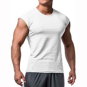 Camiseta Deportiva Casual para Hombre, 95% Poliéster, 5% Elastano, Sudadera de Manga Corta para Gimnasio, Ropa Deportiva Suave - Product Image 3