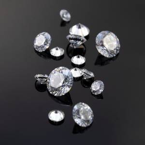 Diamant cultivé en laboratoire en gros, serti clos, certifié IGI, diamant brut brillant couleur H, clarté VVS VS SI, excellente taille, diamant CVD - Product Image 1