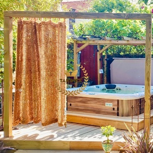 Takimex Outdoor Customizable Coconut Coir Fiber Blinds <b>Curtains</b> Best Price Horizontal Pattern for <b>Patio</b> <b>Doors</b> Porch Living Room - Product Image 2