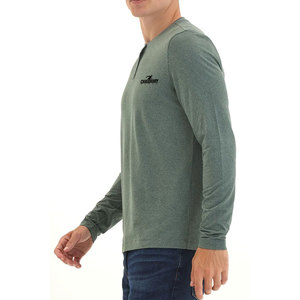 เสื้อเชิ้ตเฮนลีย์สุดเท่ ผลิตจากวัสดุระบายอากาศได้ดี ทรงหลวมใส่สบาย เหมาะสำหรับชุดลำลองประจำวัน เสื้อเฮนลีย์คุณภาพสูง - Product Image 4