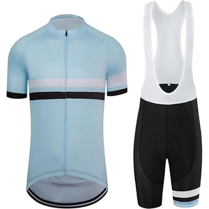 Cycling Uniform Professional Cycling Wear Lightweight Breathable Jersey And Shorts Set Moisture Wicking <b>Athletic</b> Apparel - Product Image 4