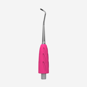 Pousse-cuticules UNIQ 32 (coudé vers la droite) en silicone et acier professionnel, outil de manucure de qualité salon, pousse-cuticules pour la beauté des ongles - Product Image 2