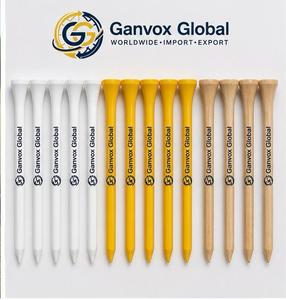 Ganvox Global Golf Tees Lot de 100 tees de golf en bois légers, portables et durables de 83 mm – Accessoire de golf - Product Image 4