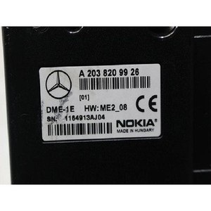 ชุดควบคุมโทรศัพท์สำหรับรถยนต์ S-class ปี 1998-2005 มือสอง ของแท้ รหัสอะไหล่ A2038209926 - Product Image 6