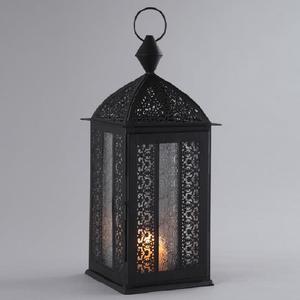 New Arrival Turkish Style Modern Ramadan Decorative Islamic <b>Lantern</b> and Golden Color Concrete Unique Candle Jar For <b>Set</b> Of 2 - Product Image 2