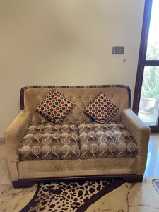 Muebles de Salón con Patas de Madera, Sofá Esquinero Moderno en Forma de L, Juego de 6 Plazas, Tapicería de Tela, Acolchado y Cómodo - Product Image 5