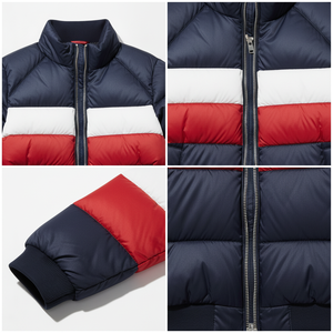 Standard Thickness Winter <b>Puffer</b> Stand Collar Insulated Zipper <b>Jacket</b> for <b>Men</b> OEM Service - Product Image 6