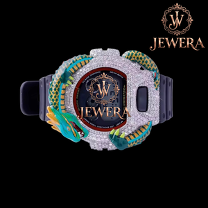 Direct Factory Supply Moissanite <b>Rubber</b> Diamond <b>Watch</b> for Fashion Special Occasions and Anniversaries Available for Export Price - Product Image 3