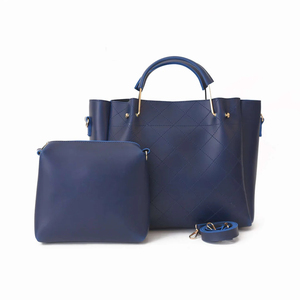 Nouveau Sac Fourre-Tout en Cuir Véritable Souple de Qualité Supérieure 2026 pour Femme, Sac à Main Bandoulière Tendance Grande Capacité Couleur Bleue - Product Image 1
