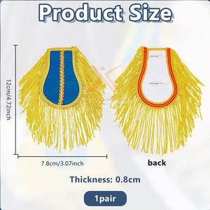 Equipo de Defensa Personal Ligero y Sostenible, Epaulettes de Uniforme Ceremonial - Product Image 3