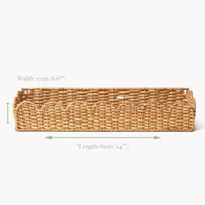 Étagère murale en osier naturel, artisanat vietnamien, décoration rustique bohème pour la maison, étagère légère et durable, design élégant, OEM ODM - Product Image 6