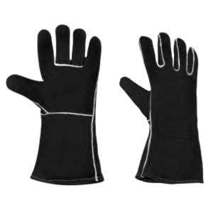 Gants de sécurité industriels en cuir de vachette pleine fleur de haute qualité, certifiés CE, anti-coupure, antidérapants, épaisseur 11 oz, pour le soudage - Product Image 2