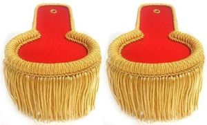 Par de Epaulettes Premium, Pliegues de Hombro Profesionales para Uniforme, Personalizables, Formales, para las Cuatro Estaciones, Accesorio de Uniforme Personalizado - Product Image 5