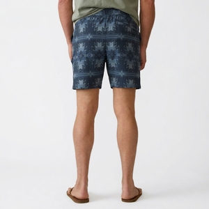 Shorts en maille respirante à impression répétée personnalisée 100 % polyester, grande taille, style hip-hop, accessoire de mode mi-été - Product Image 2