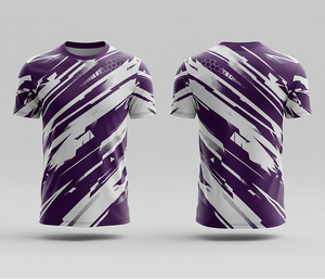 Custom Logo Sublimation T-Shirt | <b>Men</b> Women Youth Sizes | Lightweight Quick Dry Training Sportswear Wholesale - Product Image 6