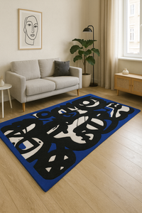 Alfombras Modernas de Lana de Pelo Largo Hechas a Mano, Antideslizantes y Resistentes a las Manchas, para Sala de Estar y Patio, Venta al por Mayor - Product Image 5