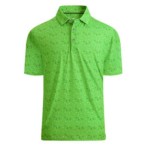 Camisetas Polo Personalizadas con Logotipo Bordado, Lisas, 100% Poliéster, de Secado Rápido, Tallas Grandes, para Golf y Deportes, para Hombre - Product Image 1