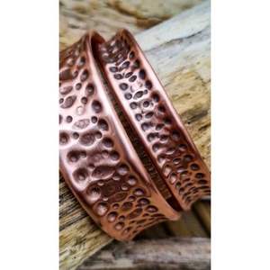 Brazalete de Cobre Moderno y Elegante RR ENTERPRISES Hecho en India para Atuendos con Joyería Decorativa - Product Image 6