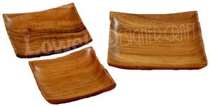 Caja de Madera para Servir Ensaladas, Postres y Aperitivos, Hecha a Mano, Pulida, con Forma Personalizada, Ecológica, para Montar en la Pared, Multiusos - Product Image 3