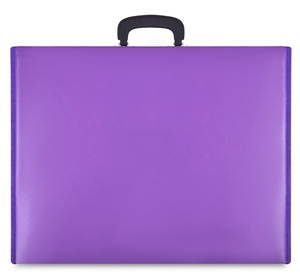 Étui pour tablier maçonnique violet du Rite de York, porte-regalia personnalisé avec nom complet, grade, numéro de loge et emblèmes brodés - Product Image 4