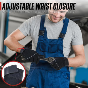 Guantes de Trabajo de Seguridad para Mecánicos, con Pantalla Táctil, Flexibles, Antideslizantes en la Palma, Transpirables, para Trabajo en Almacenes - Product Image 4