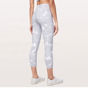 Custom Sublimation Unisex High Waist Legging Spandex Polyester Workout Sportswear Solid Gym Yoga <b>Pants</b> Quick Dry Eco-Friendly - Product Image 5