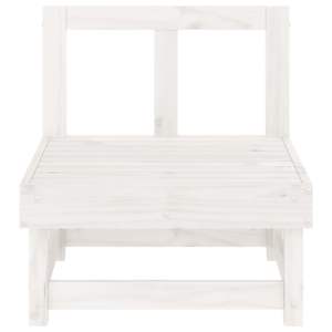 โซฟาสวนแบบโมดูลาร์กลางแจ้ง ทำจากไม้สนสีขาว ขนาดกลาง ทนทานเป็นเลิศ - Product Image 4