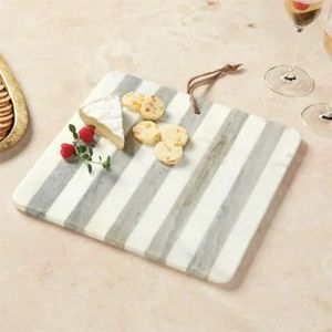 Tabla de Cortar Artesanal de Mármol para Cocina, Preparación de Alimentos, Superficie para Servir, Decorativa, Hecha a Mano, para Restaurante - Product Image 1