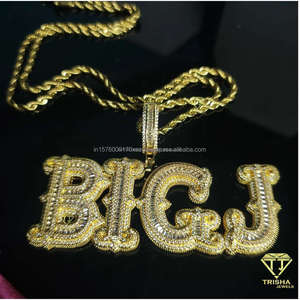 Collar con Colgante DRE Personalizado, Oro de 18K, Diamante Cultivado en Laboratorio, Cadena Cubana, Joyería Hip Hop Brillante, Certificado GIA, Regalo para Hombres y Mujeres - Product Image 2