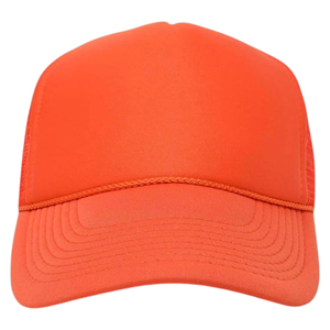หมวกแก๊ปตาข่ายสีส้มสดใสขายส่ง ยี่ห้อ Meyba Sports ระบายอากาศได้ดี ทรง Trucker ปรับขนาดได้ เหมาะสำหรับกิจกรรมกลางแจ้ง - Product Image 4