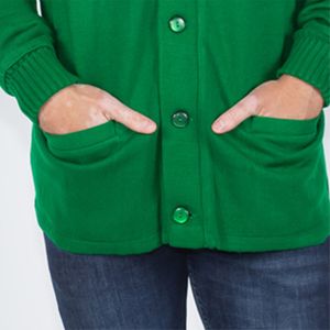 Cardigan en laine tricotée de qualité supérieure pour femmes et pull tricoté personnalisé en plusieurs couleurs pour unisexe - Product Image 6