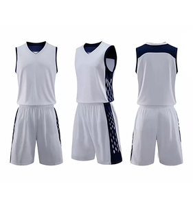 Nuestros conjuntos de camisetas de baloncesto deportivas personalizadas de primera calidad, impresas a medida, con poliéster 100% de alta densidad, para juegos profesionales y OEM - Product Image 2