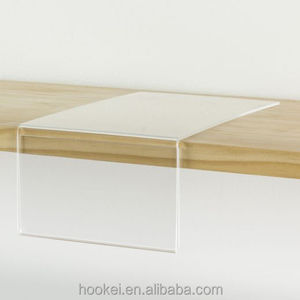 ที่ใส่ป้ายพีวีซีกรอบรูปใสด้านหลังเอียงขาตั้งอะคริลิกรูปตัว L สำหรับสำนักงานร้านอาหารแนวนอน - Product Image 2