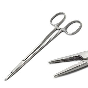 Kit Básico de Cirugía Menor, Juego de Instrumentos de Acero Inoxidable, Portaagujas Manual, Tijeras, Pinzas de Disección, Pinzas de Precisión - Product Image 5