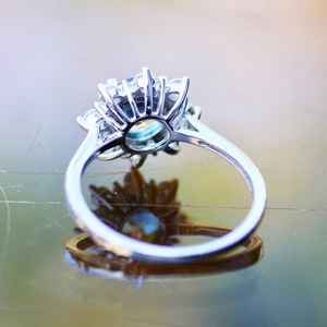 Anillo de Alejandrita con Cambio de Color, Plata de Ley 925, Piedra de Nacimiento de Junio, Diseño de Estrella, Joyería Elegante, Regalo para Mujer - Product Image 5