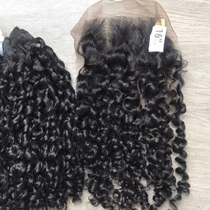 Cheveux humains vietnamiens SMA meilleur prix meilleure qualité couleur bronze birman bouclés couleur naturelle vendeur de cheveux en gros - Product Image 2