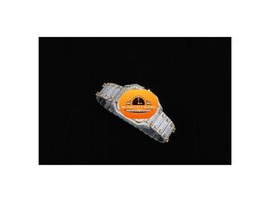 Reloj de Cuarzo con Diamantes Octogonales para Mujer, Marca NM Jewellery & Watches, Correa de Acero Inoxidable, Esfera Analógica, Estilo Lujoso, Cristal de Zafiro de 30 mm - Product Image 3