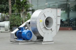 Ventilador Centrífugo de Fácil Mantenimiento para Calderas, Certificado CE, con Transmisión por Correa, Duradero, de Acero CT3, Equipo Industrial CPL-8-8I - Product Image 5