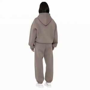 Men's Hooded Sweatshirt <b>Set</b> Solid Green Fleece Casual Winter Breathable <b>Knitted</b> Jogging Pants Full Zip Hoodie Long Sleeve new - Product Image 3