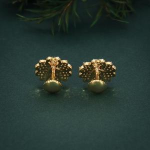 Flower Shape <b>Silver</b> Plated Minimalist <b>Stud</b> Earrings Classic Unisex Engagement & Anniversary Everyday Wear Jewelry - Product Image 1