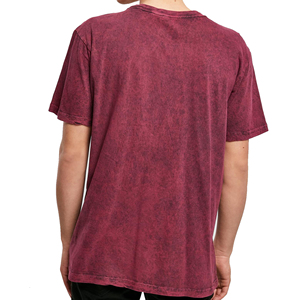 Fábrica de Camisetas con Lavado Ácido OEM ODM, Fabricante de Camisetas de Algodón Grueso con Lavado Vintage Personalizadas para Marcas de Ropa Urbana - Product Image 3