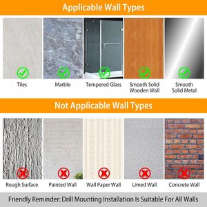 Adhesive <b>Wall</b>-Mounted Bath Corner Shower Shelves Iron Shower Organizer <b>Basket</b> Rack No-Drilling Shower Caddy <b>Storage</b> - Product Image 5
